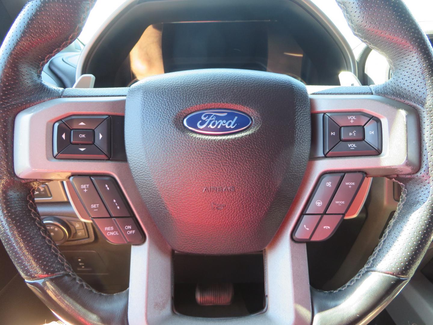 2018 MAROON /BLACK Ford F-150 Raptor SuperCrew 4WD (1FTFW1RG0JF) with an 3.5L engine, automatic transmission, located at 2630 Grass Valley Highway, Auburn, CA, 95603, (530) 508-5100, 38.937893, -121.095482 - Clean Raptor featuring a set of Eibach front springs, 37" BFG KO2 tires, and led fog lights. - Photo#38